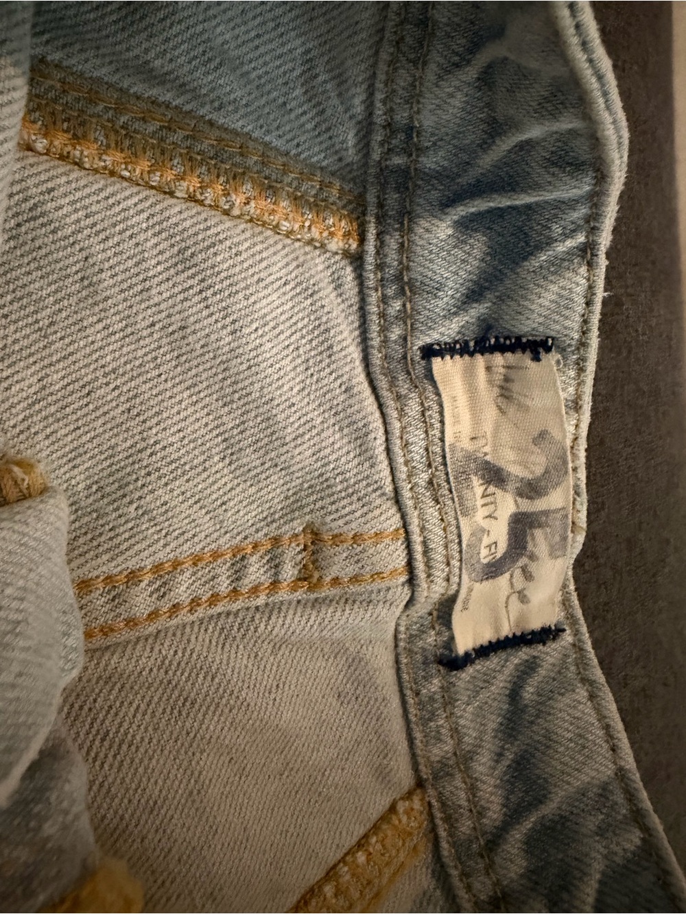 We The Free Light Wash High-Rise Wide Leg Jeans - Picture 4 of 4
